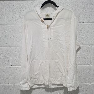 Men's Casual White Hoodie by [Brand]